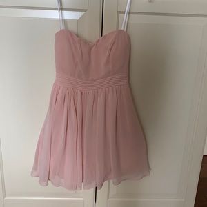 Girls/Women’s pink strapless dress